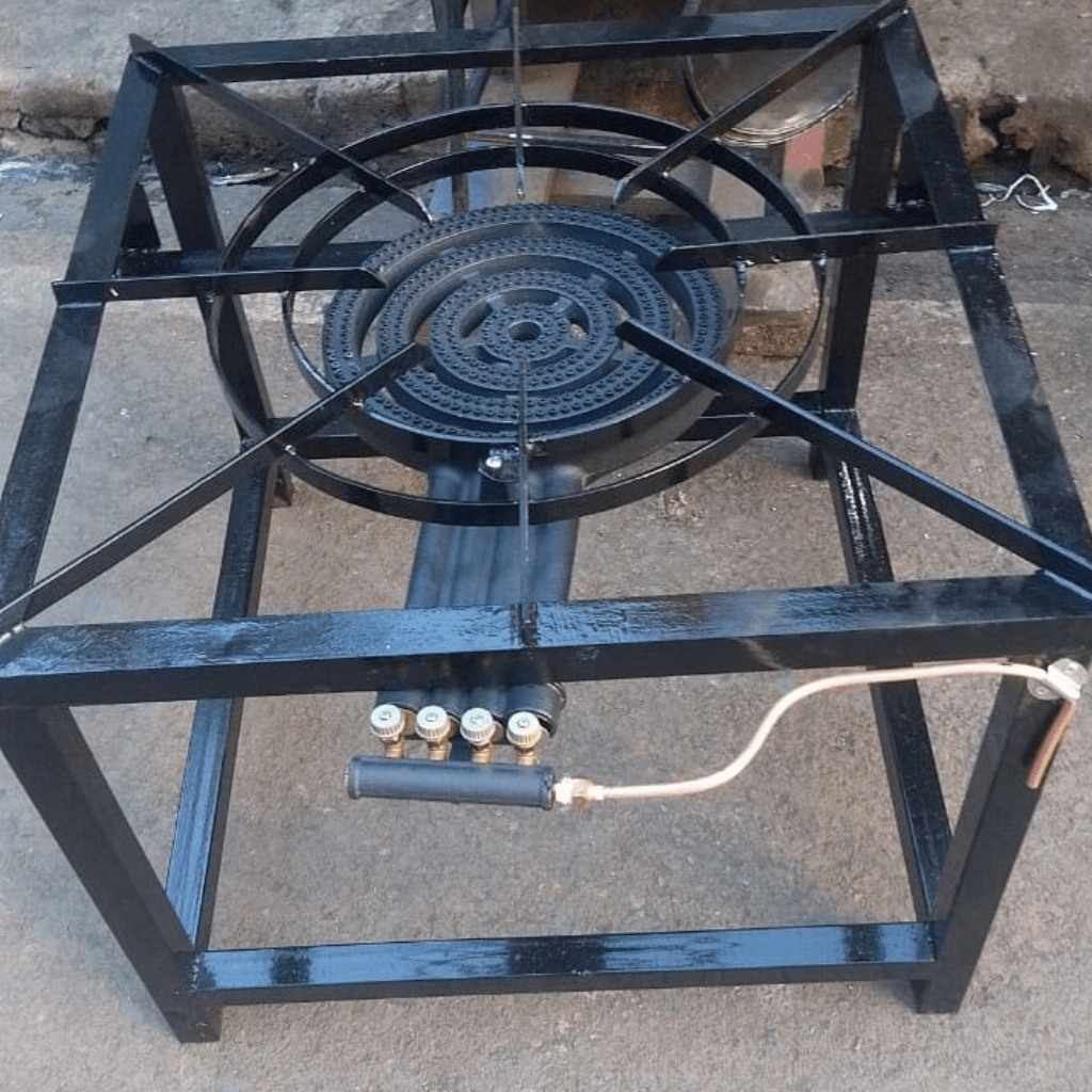 4 ring iron single burner