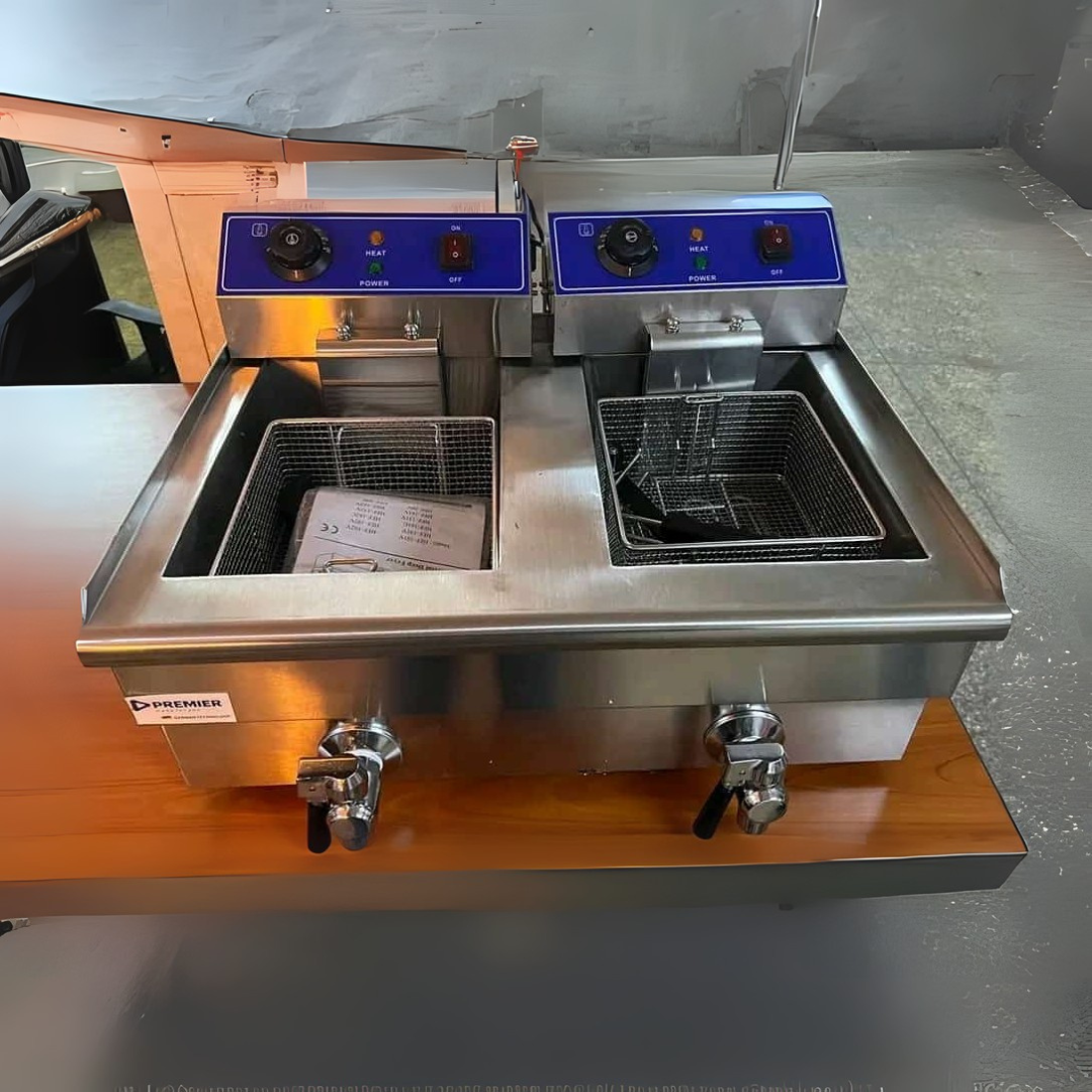 Premium Electric Deep Fryer – Stainless Steel