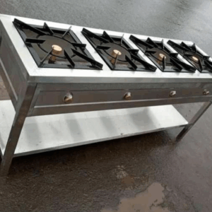 Stailnless Steel 4 Burner