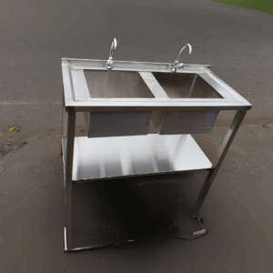 Stainless Double Sink