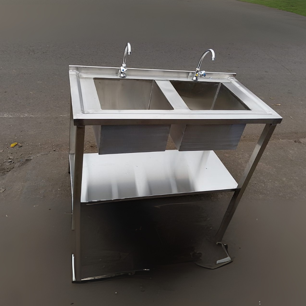 Stainless Double Sink