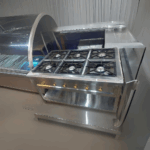 Stainless Steel High Pressure 6 Burner