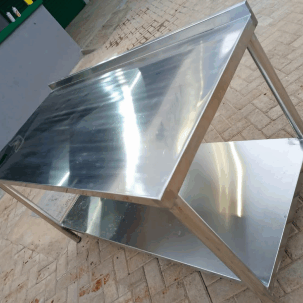 Stainless steel table