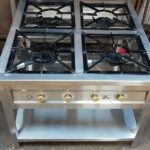 Stainless Steel 4 Burner
